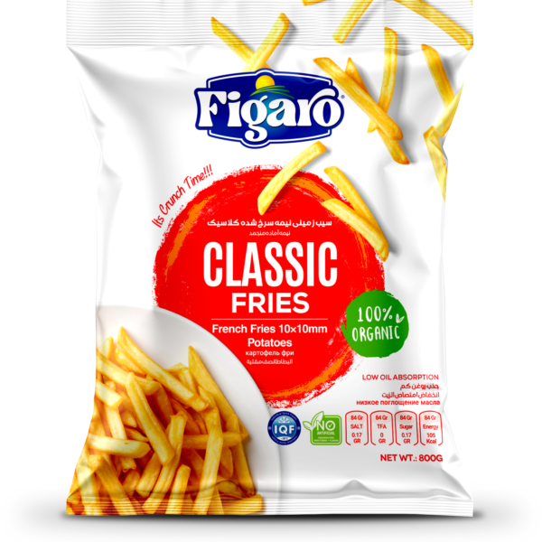 سیب زمینی نیمه سرخ شده کلاسیک